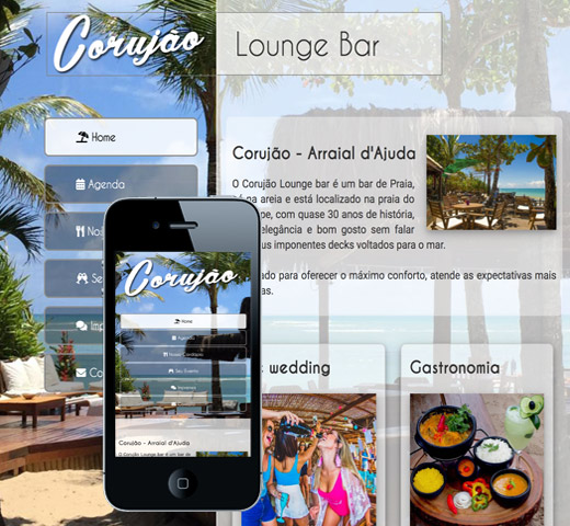 Corujão - Restaurant and beach club in Arraial d'Ajuda (Bahia - Brazil)